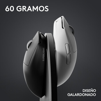 Logitech G PRO X SUPERLIGHT 2 LIGHTSPEED Ratón Inalámbrico Gaming Negro 44000 DPI Logitech G PRO X SUPERLIGHT 2 LIGHTSPEED Ratón Inalámbrico Gaming Negro 44000 DPI