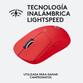 Logitech Pro X Superlight Ratón Gaming 25600DPI Rojo Logitech Pro X Superlight Ratón Gaming 25600DPI Rojo