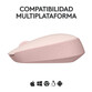 Logitech M171 Ratón Inalámbrico Rosa