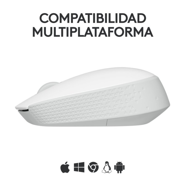 Logitech M171 Ratón Inalámbrico Blanco