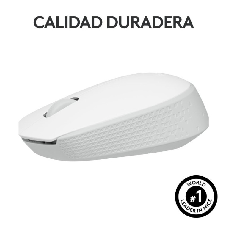 Logitech M171 Ratón Inalámbrico Blanco