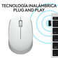 Logitech M171 Ratón Inalámbrico Blanco