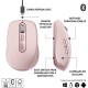 Logitech MX Anywhere 3S Ratón Inalámbrico Bluetooth Compacto Silencioso 8000 DPI Rosa