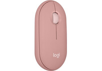 Logitech Pebble Mouse 2 M350s Ratón Inalámbrico Rosa 4000 DPI