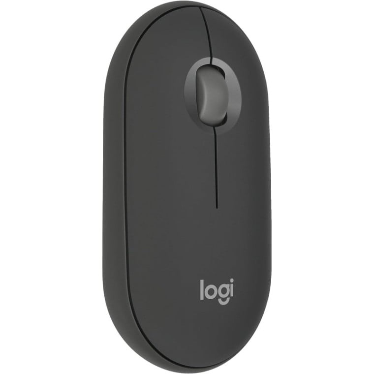 Logitech Pebble Mouse 2 M350s Ratón Inalámbrico Grafito 4000 DPI