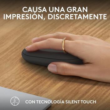 Logitech Pebble Mouse 2 M350s Ratón Inalámbrico Grafito 4000 DPI Logitech Pebble Mouse 2 M350s Ratón Inalámbrico Grafito 4000 DPI
