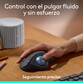 Logitech Ergo Series ERGO M575S Ratón Inalámbrico Bluetooth Trackball 2000 DPI Negro