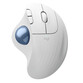 Logitech Ergo Series ERGO M575S Ratón Inalámbrico Bluetooth Trackball 2000 DPI Blanco