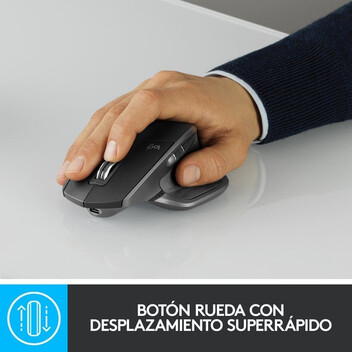 Logitech MX Master 2S Ratón Wireless 4000 DPI Negro Logitech MX Master 2S Ratón Wireless 4000 DPI Negro