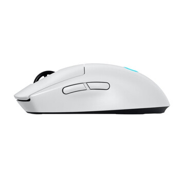 Ratón Logitech inalámbrico 32000 DPI LIGHTSPEED RGB ambidiestro 8 botones blanco