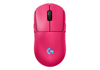 Ratón Logitech inalámbrico 32000 DPI RGB 8 botones batería USB-C Magenta