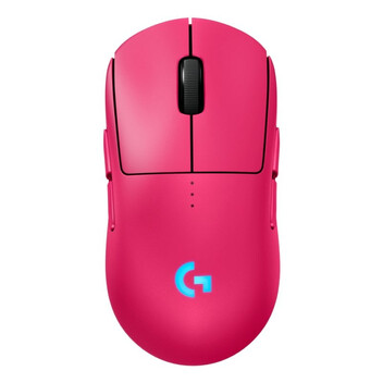 Ratón Logitech inalámbrico 32000 DPI RGB 8 botones batería USB-C Magenta