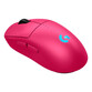 Ratón Logitech inalámbrico 32000 DPI RGB 8 botones batería USB-C Magenta