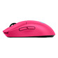 Ratón Logitech inalámbrico 32000 DPI RGB 8 botones batería USB-C Magenta