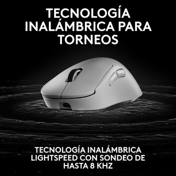 Logitech PRO X SUPERLIGHT 2 DEX Ratón Gaming Inalámbrico para Diestros 44000 DPI Blanco