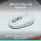 Logitech Pop Mouse Ratón Inalámbrico Compacto con Función de Emojis Personalizables Blanco Logitech Pop Mouse Ratón Inalámbrico Compacto con Función de Emojis Personalizables Blanco