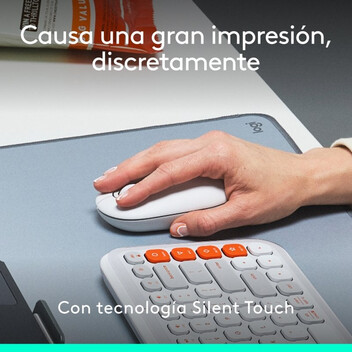 Logitech Pop Mouse Ratón Inalámbrico Compacto con Función de Emojis Personalizables Blanco Logitech Pop Mouse Ratón Inalámbrico Compacto con Función de Emojis Personalizables Blanco