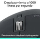 Ratón Logitech MX Master 3S Inalámbrico RF Bluetooth 8000 DPI Grafito Silencioso Ergonómico