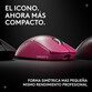 Ratón Logitech PRO X Superlight 2c Inalámbrico 44000 DPI Rosa Ultra Ligero USB-C 5 Botones Ratón Logitech PRO X Superlight 2c Inalámbrico 44000 DPI Rosa Ultra Ligero USB-C 5 Botones