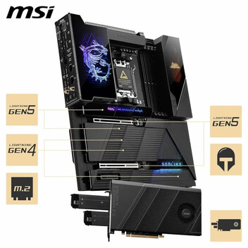 Placa Base MSI MEG X870E GODLIKE Placa Base MSI MEG X870E GODLIKE