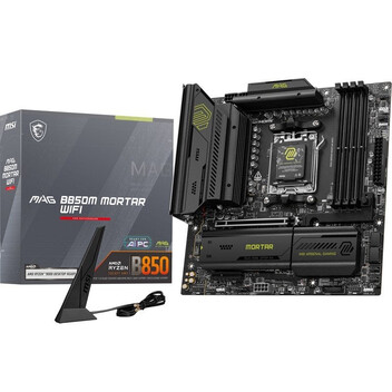 Placa Base MSI MAG MORTAR B850M WIFI Placa Base MSI MAG MORTAR B850M WIFI