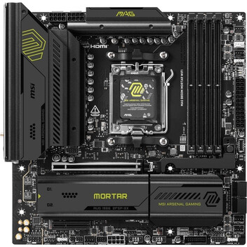 Placa Base MSI MAG MORTAR B850M WIFI Placa Base MSI MAG MORTAR B850M WIFI