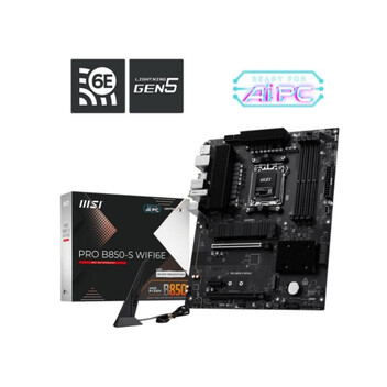 Placa Base MSI PRO B850-S WIFI6E ATX AM5 PRO DDR5 M.2 Dual LAN RGB Placa Base MSI PRO B850-S WIFI6E ATX AM5 PRO DDR5 M.2 Dual LAN RGB