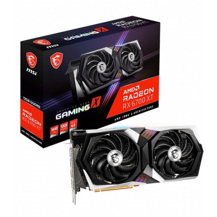 MSI AMD Radeon RX 6700 XT GAMING X 12GB GDDR6