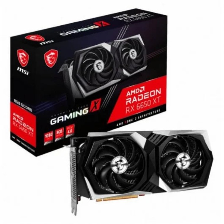 MSI AMD Radeon RX 6650 XT GAMING X 8GB GDDR6