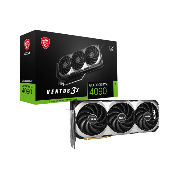 MSI GeForce RTX 4090 VENTUS 3X 24GB GDDR6X DLSS3