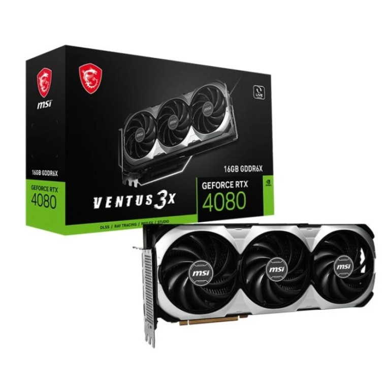 MSI GeForce RTX 4080 VENTUS 3X 16GB GDDR6X DLSS3