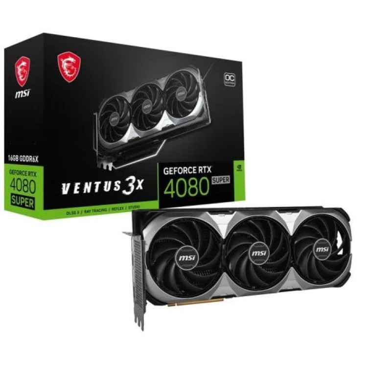 MSI GeForce RTX 4080 SUPER VENTUS 3X OC 16GB GDDR6X DLSS3