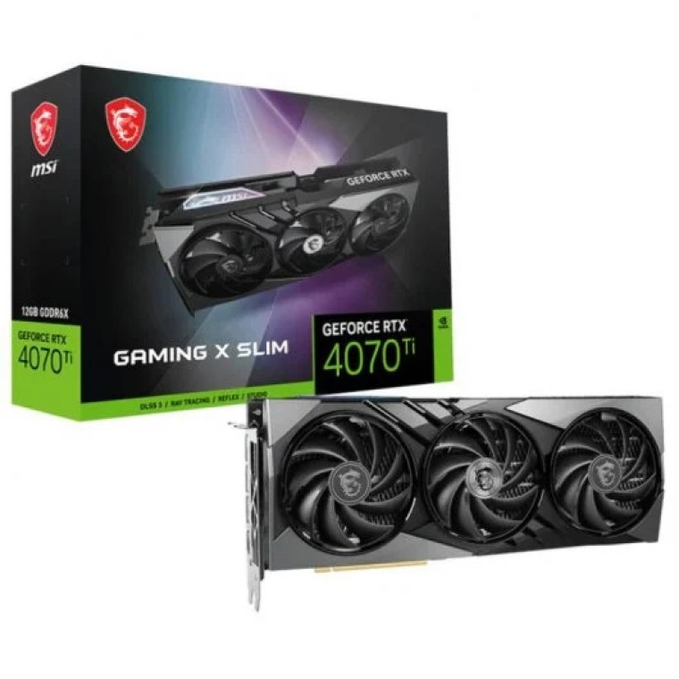 MSI GeForce RTX 4070 Ti GAMING X SLIM 12 GB GDDR6X DLSS3