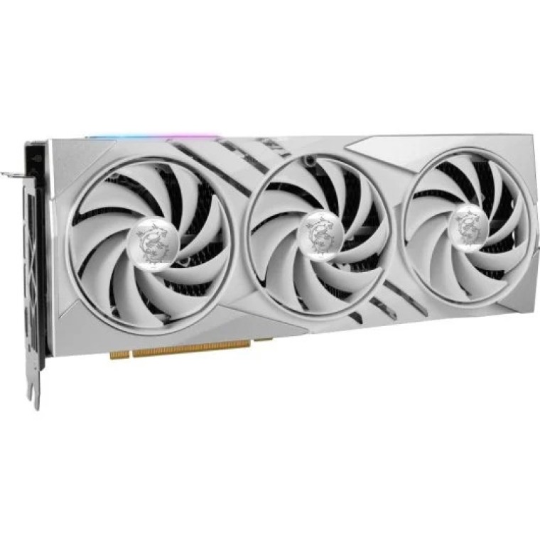 MSI GeForce RTX 4070 Ti SUPER GAMING X SLIM White 16GB GDDR6X DLSS3