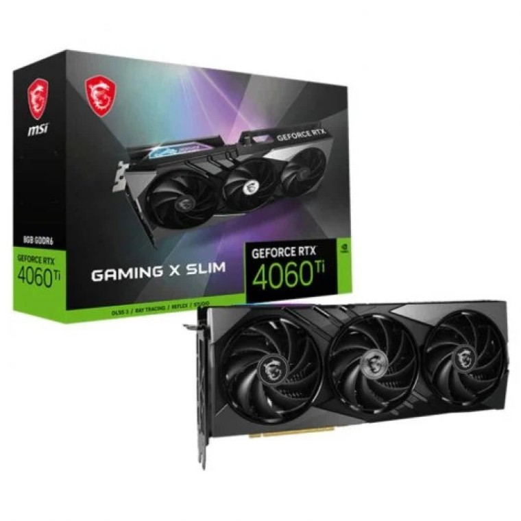 MSI GeForce RTX 4060 Ti GAMING X SLIM 8GB GDDR6 DLSS3