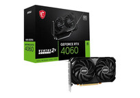 MSI GeForce RTX 4060 VENTUS 2X BLACK OC 8GB GDDR6 DLSS3 MSI GeForce RTX 4060 VENTUS 2X BLACK OC 8GB GDDR6 DLSS3