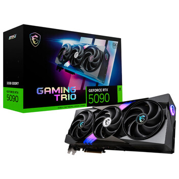 Tarjeta Gráfica MSI GeForce RTX 5090 GAMING TRIO OC 32GB GDDR7 DLSS4 Tarjeta Gráfica MSI GeForce RTX 5090 GAMING TRIO OC 32GB GDDR7 DLSS4