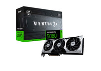 Tarjeta Gráfica MSI GeForce RTX 5080 VENTUS 3X OC PLUS 16GB GDDR7 DLSS4 Tarjeta Gráfica MSI GeForce RTX 5080 VENTUS 3X OC PLUS 16GB GDDR7 DLSS4