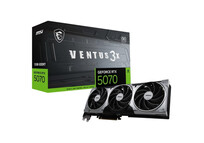 Tarjeta Gráfica MSI GeForce RTX 5070 VENTUS 3X OC 12GB GDDR7 Reflex 2 RTX AI DLSS4