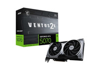 Tarjeta Gráfica MSI GeForce RTX 5070 VENTUS 2X OC 12GB GDDR7 Reflex 2 RTX AI DLSS4