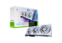 Tarjeta Gráfica MSI GeForce RTX 5070 GAMING TRIO OC 12GB GDDR7 Reflex 2 RTX AI DLSS4 Blanca