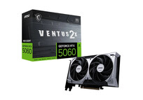 Tarjeta Gráfica MSI GeForce RTX 5060 VENTUS 2X OC 8GB GDDR7 Reflex 2 RTX AI DLSS4