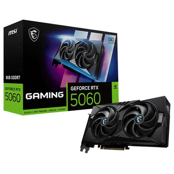 Tarjeta Gráfica MSI GeForce RTX 5060 Gaming OC 8GB GDDR7 Reflex 2 RTX AI DLSS4 Tarjeta Gráfica MSI GeForce RTX 5060 Gaming OC 8GB GDDR7 Reflex 2 RTX AI DLSS4