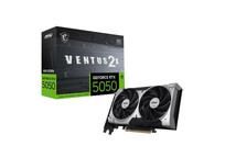 Tarjeta Gráfica MSI GeForce RTX 5050 VENTUS 2X OC 8GB GDDR6 PCIe 5.0 2 Ventiladores