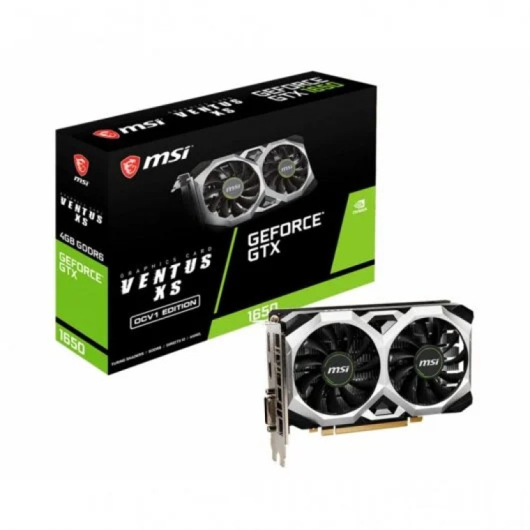 MSI GeForce GTX 1650 D6 VENTUS XS OCV1 4GB GDDR6