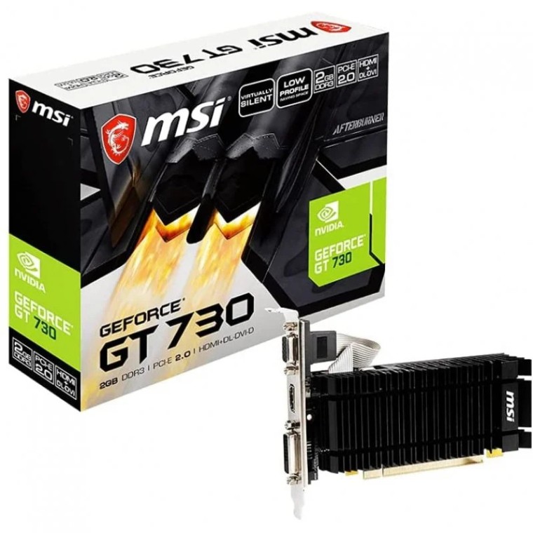 MSI GeForce GT 730 Low Profile 2GB GDDR3