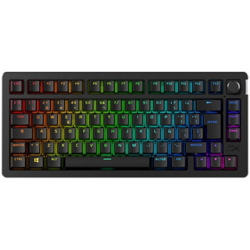 HyperX Alloy Rise 75 Teclado Gaming Inalámbrico RGB Negro HyperX Alloy Rise 75 Teclado Gaming Inalámbrico RGB Negro