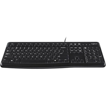 Logitech K120 Teclado USB con Layout Inglés Negro Logitech K120 Teclado USB con Layout Inglés Negro
