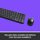 Logitech MK220 Combo Teclado y Ratón Inalámbrico Logitech MK220 Combo Teclado y Ratón Inalámbrico