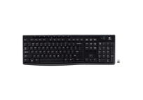 Teclado inalámbrico Logitech K270 Layout ES compacto receptor USB Unifying teclas silenciosas